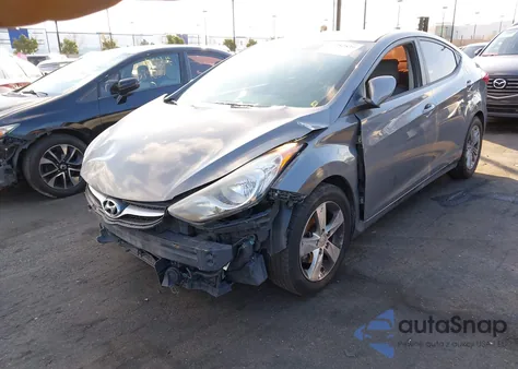 2013 Hyundai Elantra Gls from USA, damaged, VIN 5NPDH4AE5DH359915